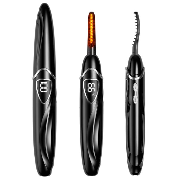 EYECURL Heated Eyelash Curler, Heated lash Curler, Accurate Temperature Control,