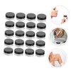 Baluue 20pcs Cosmetic Cream Jars Transparent Sample Containers with Tight