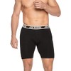 Joe Boxer Men's Solid 3 Pack Classic Stretch Cycle Shorts,