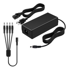 12V 10A 120W Power Supply Adapter AC110-240V to DC12V10A Max120W Power Supply Adapter Converter with 5.5x2.1mm DC Output Jack for WS2815 WS2811 5050 3528 5630 FOB COB etc LED Strip Module Light