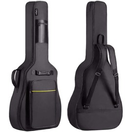CAHAYA Guitar Bag Gig Bag Padded Backpack Oxford Cloth Water-Resistant with Large Pockets for Guitars Acoustic Guitar Bag CY0152