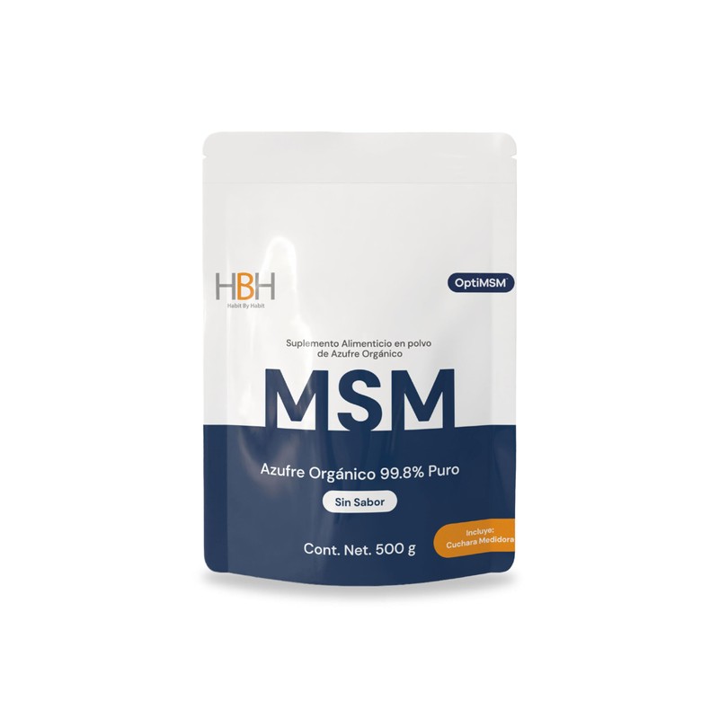 OptiMSM MSM de Alta Pureza, Apoyo a Tejidos Conectivos y