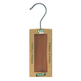 K.PRO Cedar Wood Hangers for Clothes Moths (Pack of 2)