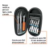 Truper EXA-11 Juego De Exactos Hobby Con Estuche 13 Piezas