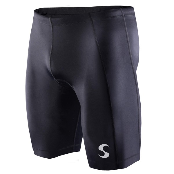 Synergy Men's Tri Shorts (XX-Large, Black)