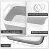 Hovom Collapsible Dish Basin with Drain Plug, 8.5L 2.2 Gallon