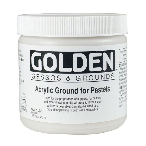 Golden Artist Colors - Acrylic Ground for Pastels 16oz. (473