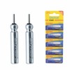 linguang 10pcs CR425 3v Lithium Battery for Fishing LED Light