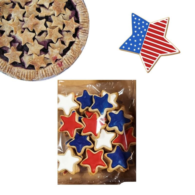 Foose Brand Miniature Star Cookie Cutter 1 in, Tin Plate