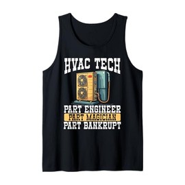 HVAC Mechanic HVAC Engineer AC Repairman HVAC Technician Tank Top