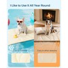 Babygreat Dog Cooling Mat, 59" x 40" Reversible Self-Cooling Mat