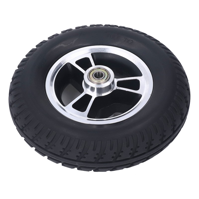 Wheelchair Wheel PU Wheel Alloy Steel Hub Anti Skid Walker