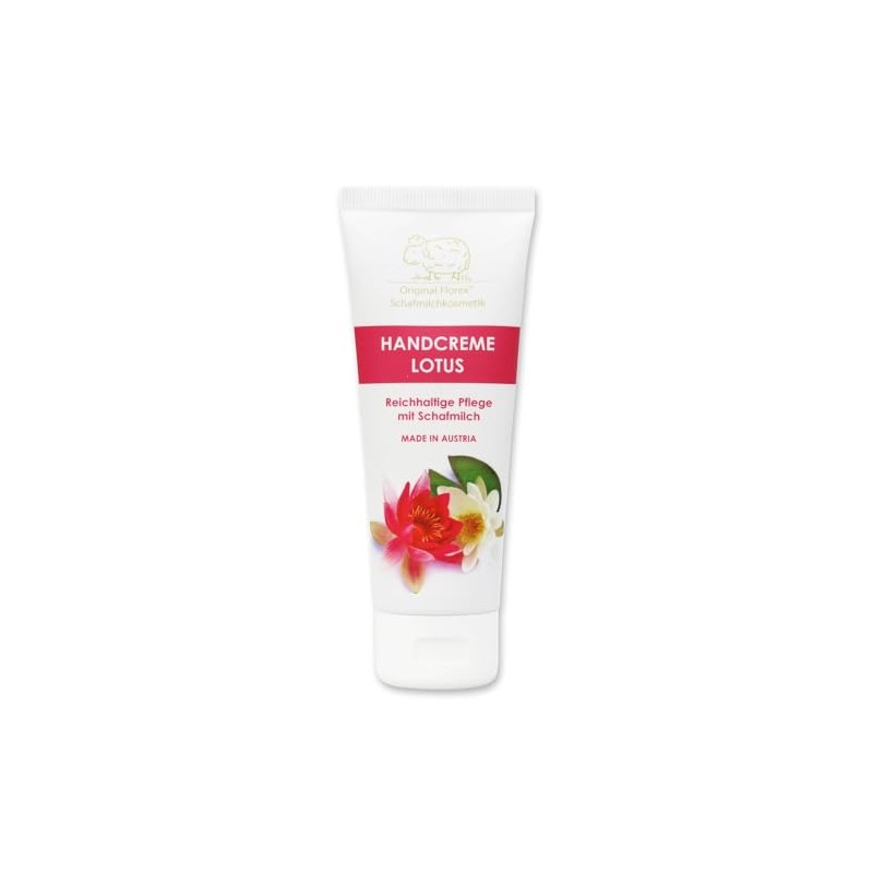 Florex Handcreme Lotus mit Bio Schafmilch ohne Palmöl 75 ml
