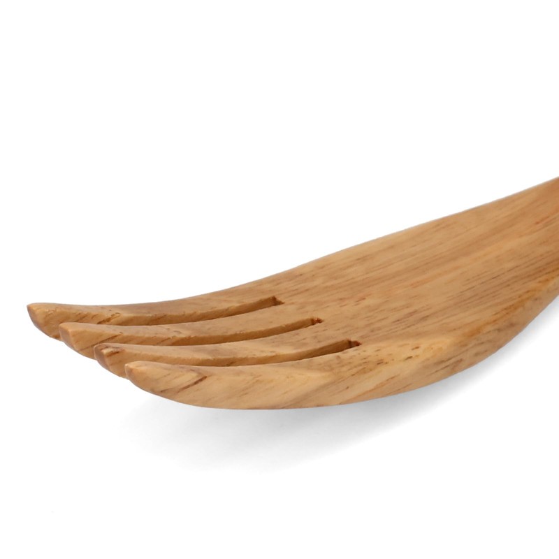 TL190905 Wooden Fork, Salad Fork, Cutlery, Approx. 7.1 inches (18