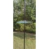 13" Glass Rain Cover for Bird Feeder Outdoors - Baffle