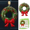 Cepewa Inflatable Door Wreath for Hanging | Diameter 40 cm
