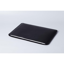 INCARNE Leather Laptop Case 15.6 inch Compatible with MacBook 15 inch Sleeve, Leather Laptop Sleeve Made for MacBook Air 15" M2 A2941, Genuine Leather, Black