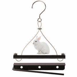 Rabbit Processing Kit – Heavy-Duty Iron Dispatch Tool & Iron Hanger with Integrated Steel-Wire Cable-Hook Assembly