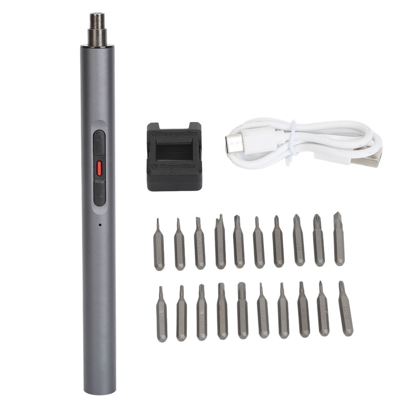 Mini Electric Screwdriver Set Adjustable Torsion Small Precise Magnetic Electric