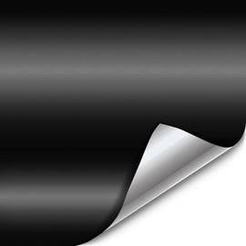 VViViD+ Ultra Matte Deep Black Vinyl Car Wrap Roll with Nano Air Release (10ft x 4.9ft)