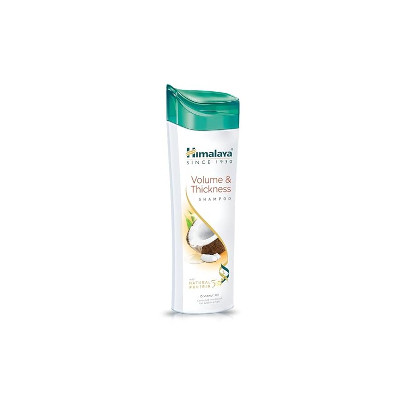 Himalaya Volume and Thickness Shampoo with Coconut Oil, Provides Volume,