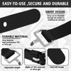 Sliner Black 5 Pack Utility Strap with Buckle 11.8'' 17.7''