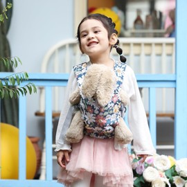 GAGAKU Baby Doll Carrier Kids Toy Baby Carrier Baby Doll Sling Reborn Doll Accessories Baby Annabell Doll Carrier with Adjustable Straps - Grey - Smiling Daisies