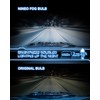 NINEO H-9 Fog Light Bulbs 6500K Cool White Wireless Pack