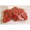 25 PACK RED SILICONE RUBBER GROLSCH STYLE GASKETS FOR EZ-CAP
