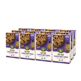 Nature's Path Organic Flax Plus Pumpkin Raisin Crunch Cereal, 12.3 oz (Pack of 12), Non-GMO