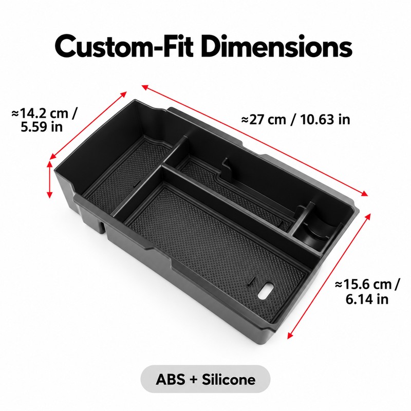 Center Console Armrest Storage Tray Organizer for Honda CR-V CRV