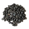 Midwest Hearth Decorative Polished Black Pebbles 3/8" Gravel Size (2-lb