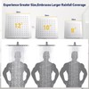 YDmeet 12 Inch Shower Head with Handheld Spray Combo- Rain