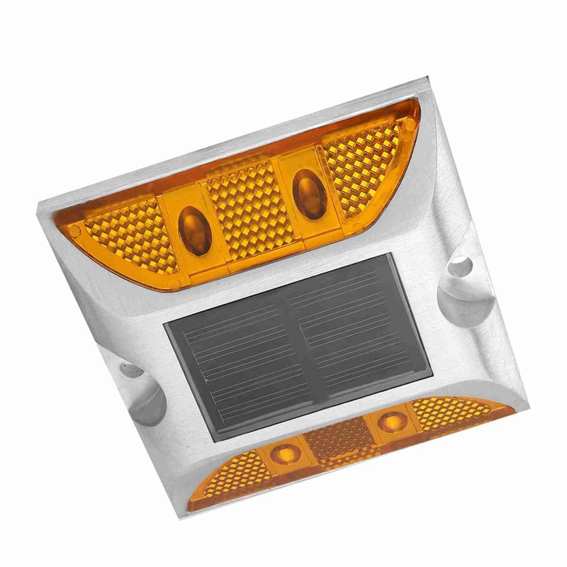 Casting Aluminum Road Stud Light Outdoor Solar Powered Lamp for
