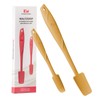Kitchen Mama WaltzGrip Platinum Silicone Jar and Can Spatula Utensil