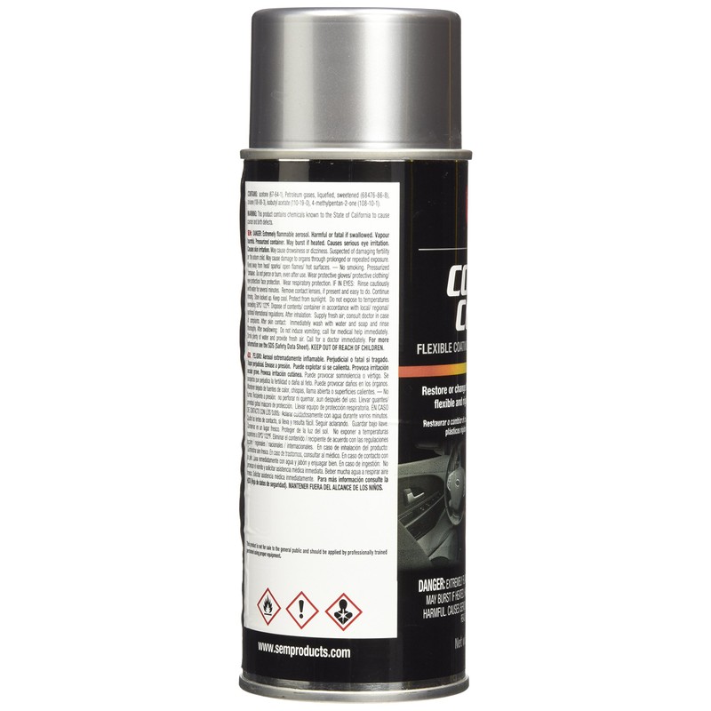 SEM 15253 Titanium Metallic Color Coat - 12 oz.