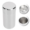 Portable 304 Stainless Steel Sealed Tea Leaf Storage Jar Canister