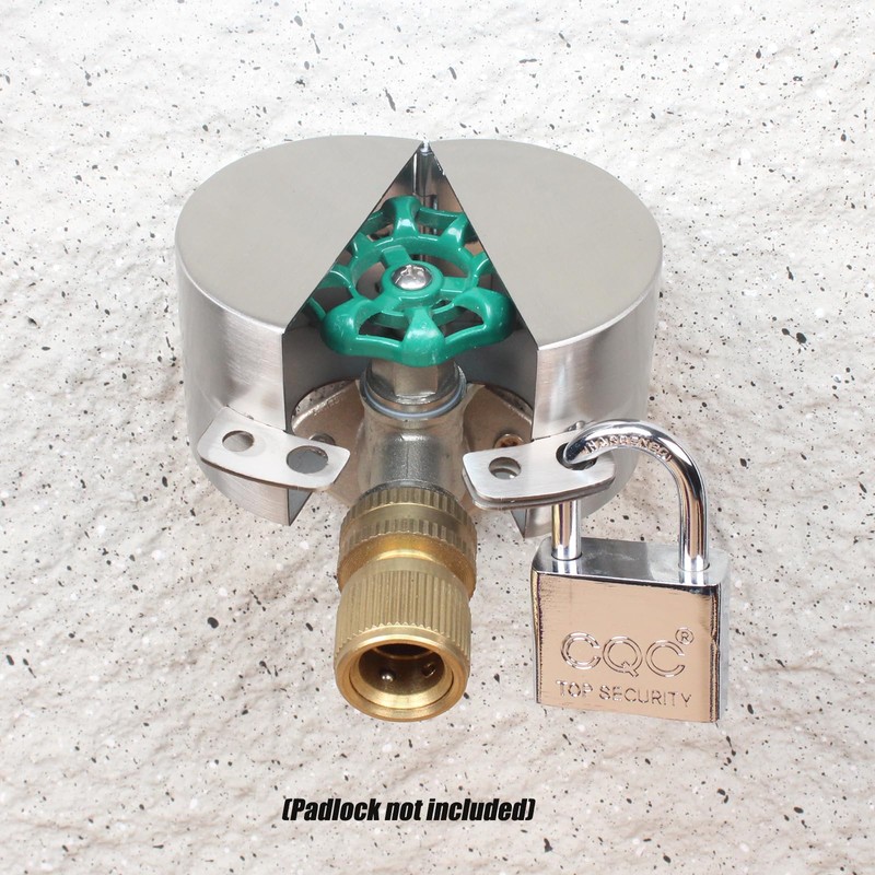 Water Spigot Lock Outdoor Faucet Lock System Gate Valve Lockout