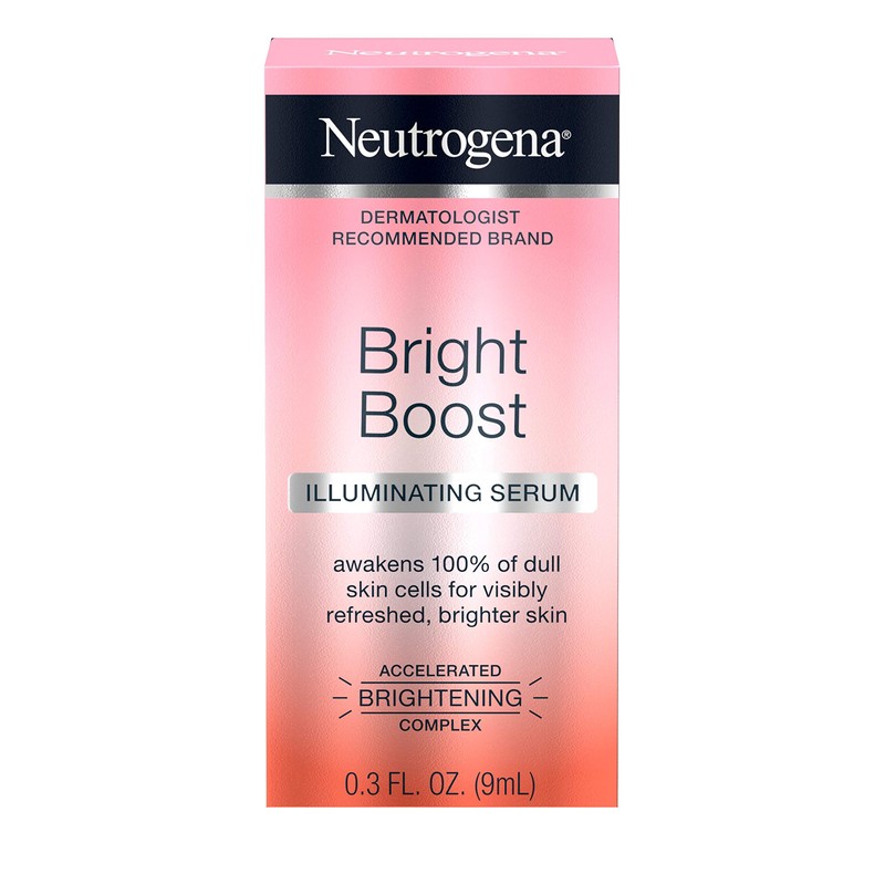 Neutrogena Bright Boost Illuminating Face Serum with Neoglucosamine & Turmeric