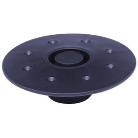 Detmar 12-1127- Black Receptacle Flash Mount