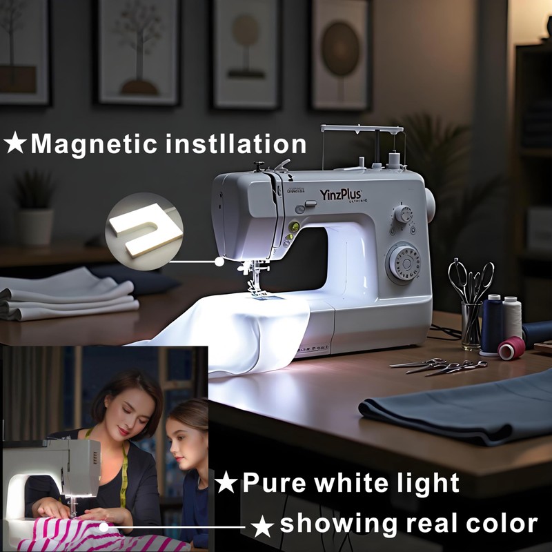 YinzPlus U Shape Magnetic Sewing Machine Light COB Chips 2