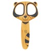 Vaessen Creative Set di Forbici per Bambini Procione, Cane, Tigre