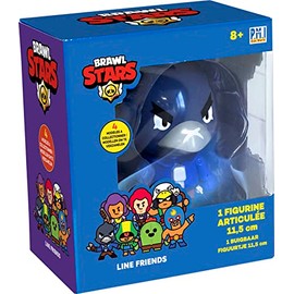 Lansay Brawl Stars - 1 Articulated Figure 11.5 cm - Crow - Video Game Figures - Ages 8+