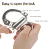 Firefighter SCBA Mask Quick Release Shackle, Genuine Leather Firefighter Mask