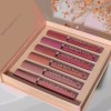 Labiales Mate Liquido Larga Duración A Prueba De Agua