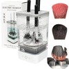 Automatic Electric Makeup Brush Cleaner with Deep-Cleaning Silicone Scrubbers, USB