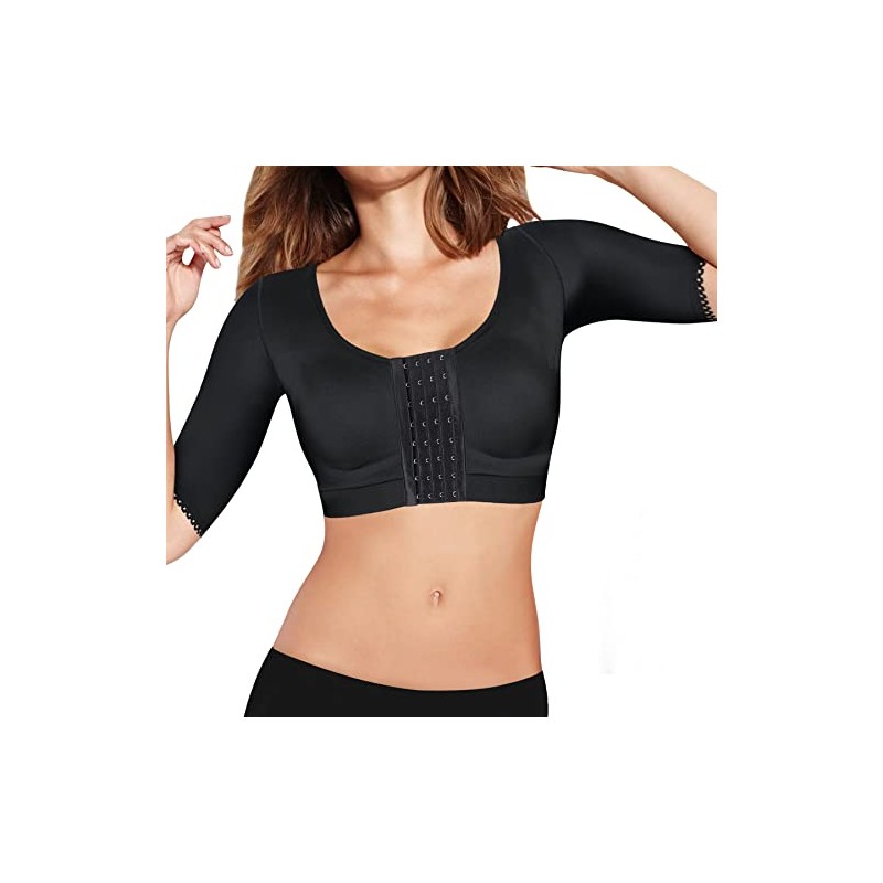 Eleady Mujeres Brazo Shaper Tops Manguitos de compresión para adelgazar