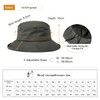 Comhats Foldable Women's Rain Hat Sun Hat Waterproof Hat with