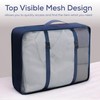 Aysthetics 9 Pcs Packing Cubes for Suitcase with 3 zipper