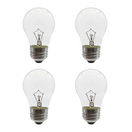 SalPhines Oven Light Bulb 40 Watt Appliance Light Bulb, High Temperature 300 Degree Resistant Appliance Bulb for Oven, Stove, Refrigerator, Microwave E26 Medium Base, A15 2-Pack